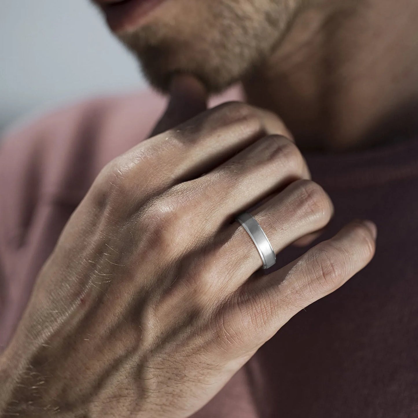 Anti Scratch Tungsten Wedding Band